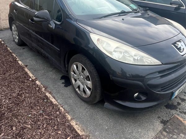 Peugeot 207 Hatchback, Petrol, 2009, Black
