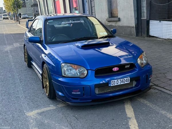 Subaru Impreza Saloon, Petrol, 2003, Blue