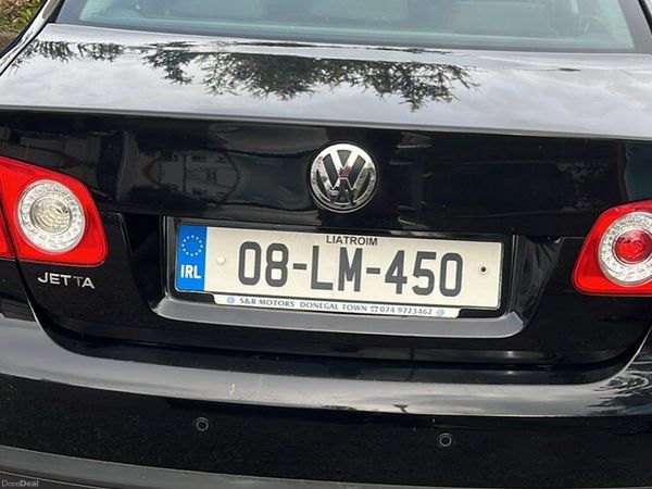 Volkswagen Jetta Saloon, Petrol, 2008, Black