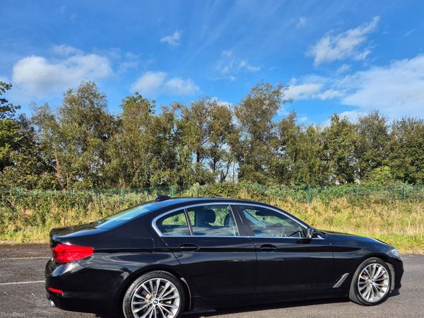 BMW 5-Series Saloon, Diesel, 2018, Black