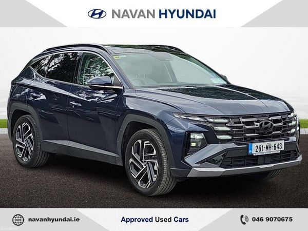 Hyundai Tucson SUV, Petrol Plug-in Hybrid, 2026, Blue