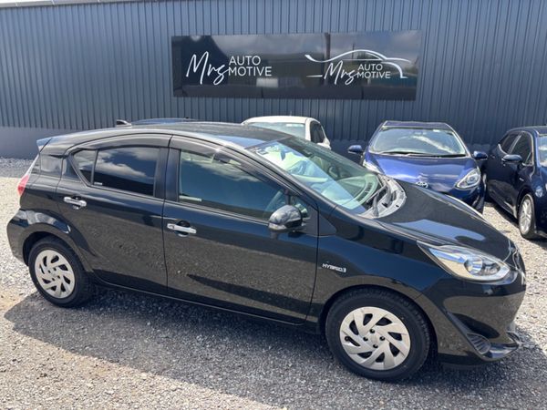 Toyota Aqua Hatchback, Petrol Hybrid, 2019, Black