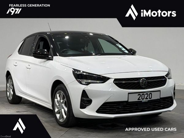 Vauxhall Corsa Hatchback, Petrol, 2020, White