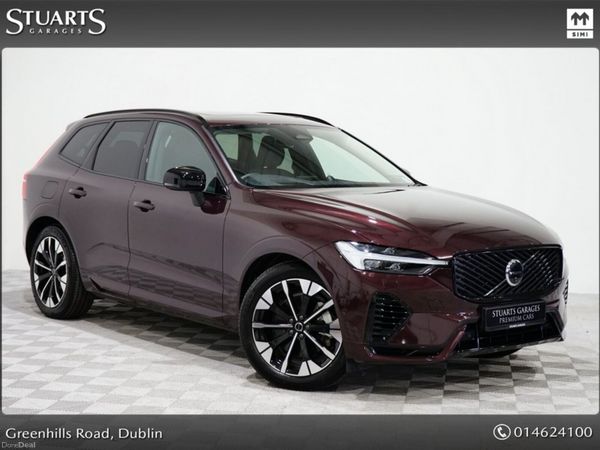 Volvo XC60 Estate, Petrol Hybrid, 2025, Red