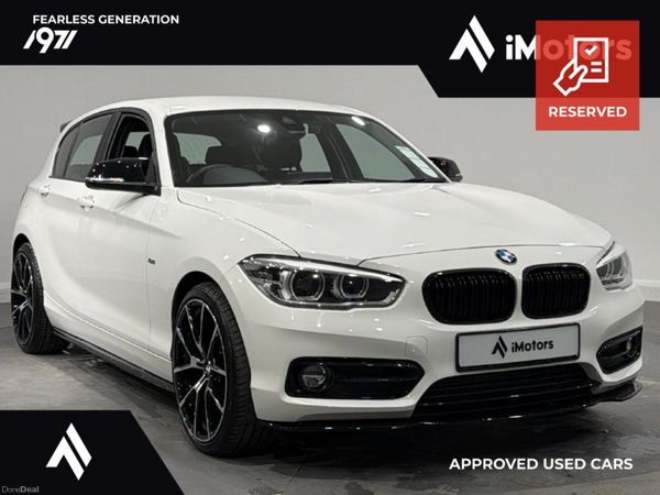 BMW 1-Series Hatchback, Diesel, 2017, White