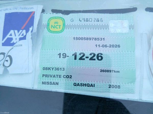 Nissan Qashqai Hatchback, Diesel, 2008, Silver