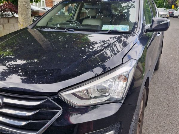 Hyundai Santa Fe SUV, Diesel, 2013, Black