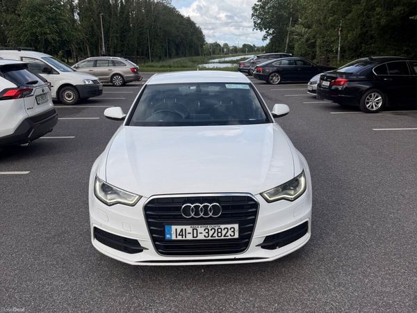 Audi A6 Saloon, Diesel, 2014, White