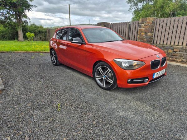 BMW 1-Series Estate, Diesel, 2012, Orange