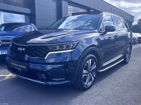 Kia Sorento SUV, Petrol Plug-in Hybrid, 2022, Blue