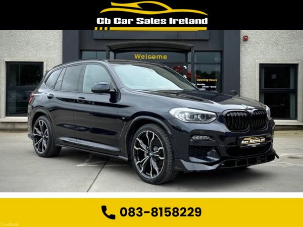 BMW X3 Estate, Diesel Hybrid, 2021, Black
