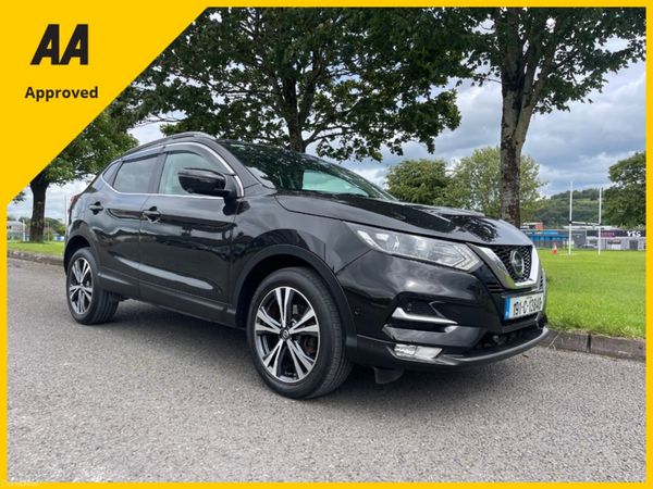 Nissan Qashqai SUV, Diesel, 2019, Black