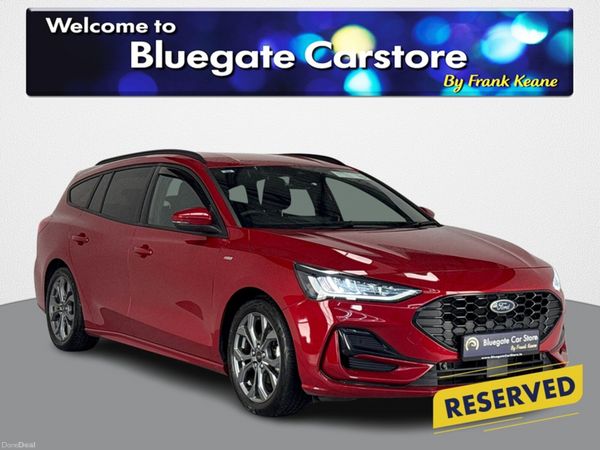 Ford Focus Estate, Petrol, 2024, Red
