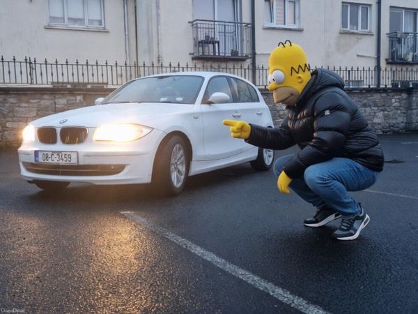 BMW 1-Series Hatchback, Petrol, 2008, White