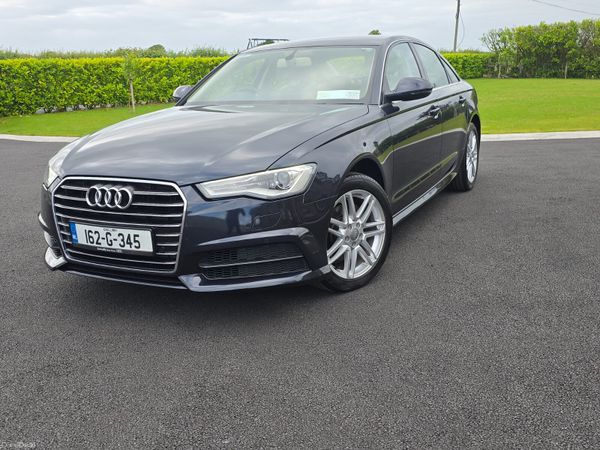 Audi A6 Saloon, Diesel, 2016, Blue