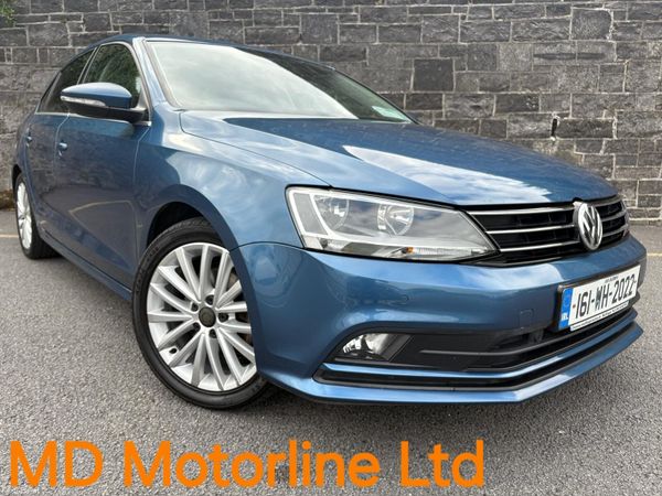 Volkswagen Jetta Saloon, Diesel, 2016, Blue