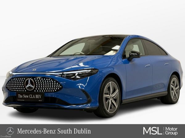 Mercedes-Benz CLA Saloon, Electric, 2026, Blue