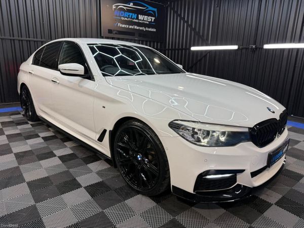 BMW 5-Series Saloon, Diesel, 2018, White