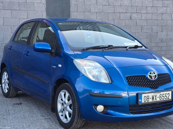 Toyota Yaris Hatchback, Diesel, 2008, Blue