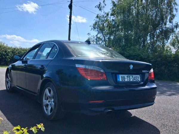 BMW 5-Series Saloon, Diesel, 2008, Black