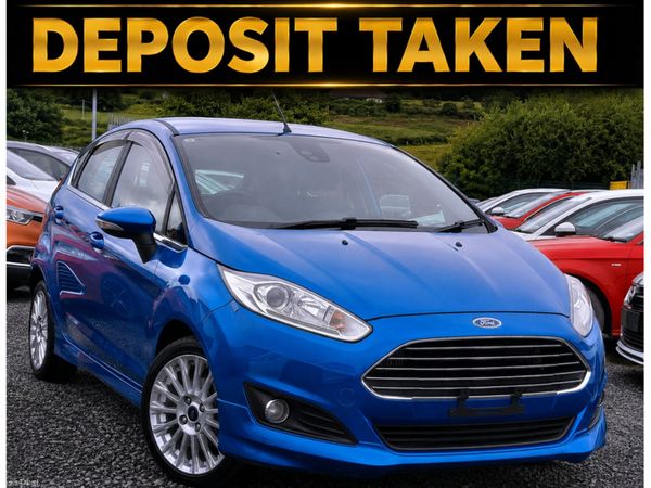 Ford Fiesta Hatchback, Petrol, 2014, Blue