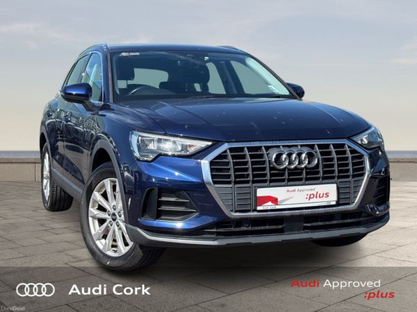 Audi Q3 SUV, Petrol Plug-in Hybrid, 2022, Blue
