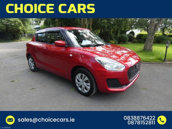 Suzuki Swift Hatchback, Petrol, 2017, Red