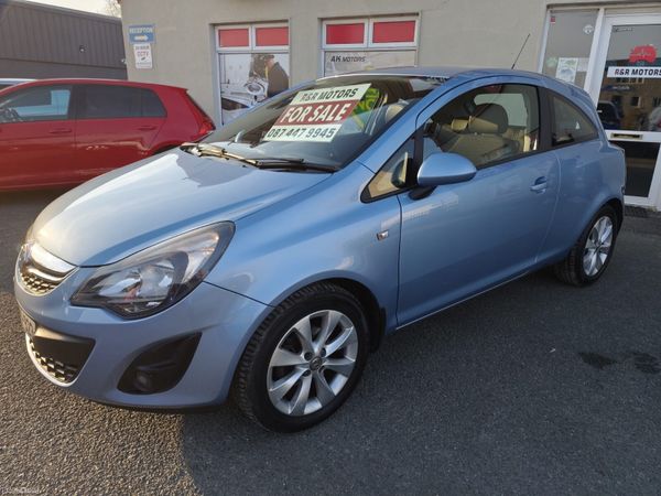 Vauxhall Corsa Hatchback, Petrol, 2014, Blue