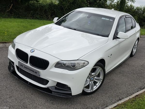 BMW 5-Series Saloon, Diesel, 2012, White