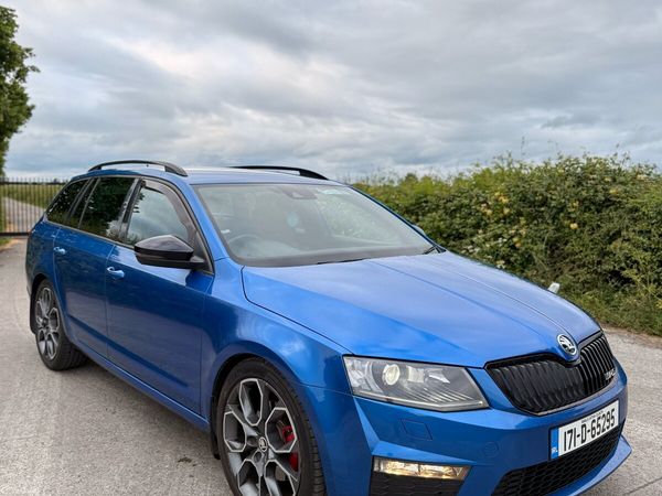 Skoda Octavia Estate, Diesel, 2017, Blue