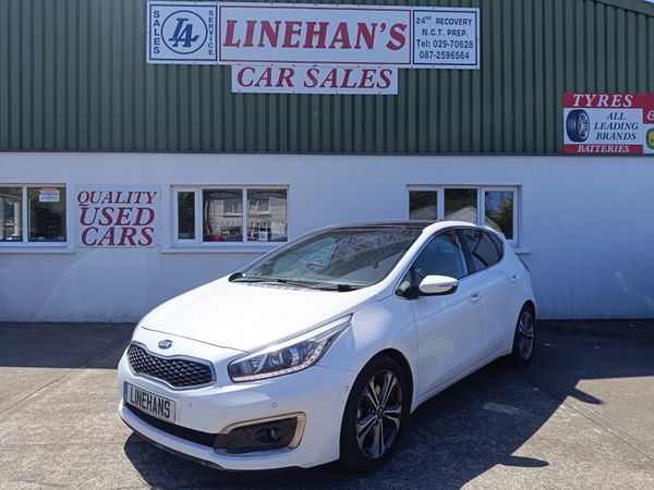 Kia Ceed Hatchback, Diesel, 2017, White