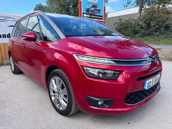 Citroen Grand C4 Picasso Hatchback, Diesel, 2015, Red
