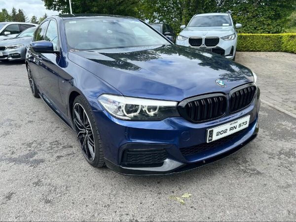 BMW 5-Series Saloon, Diesel, 2020, Blue