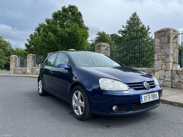 Volkswagen Golf Hatchback, Petrol, 2007, Blue