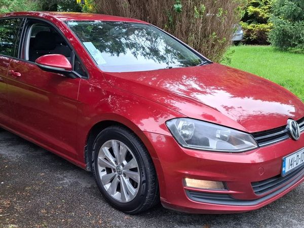 Volkswagen Golf Estate, Diesel, 2014, Red