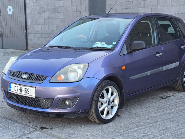Ford Fiesta Hatchback, Petrol, 2007, Green