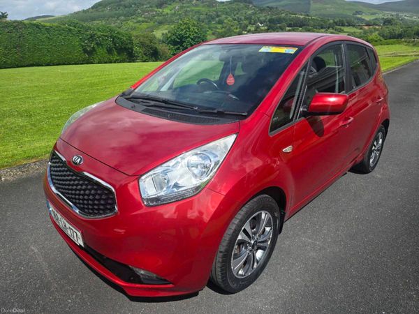 Kia Venga MPV, Diesel, 2016, Red