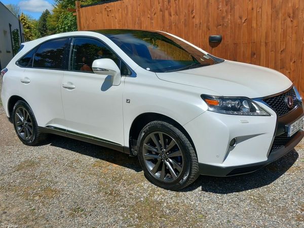 Lexus RX SUV, Petrol Hybrid, 2013, White