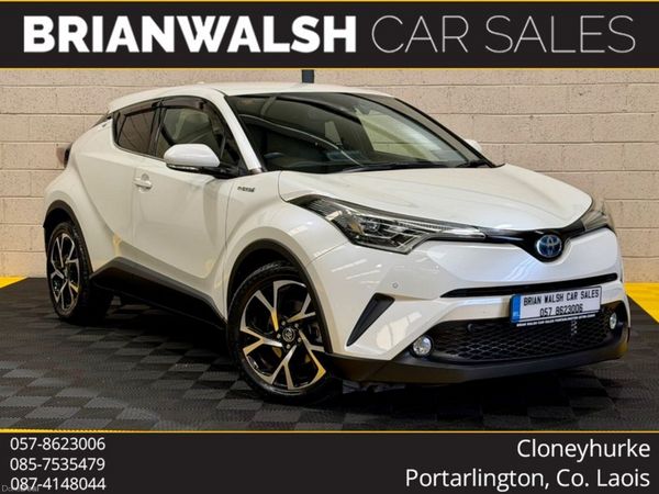 Toyota C-HR SUV, Petrol Hybrid, 2017, White