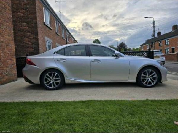 Lexus IS Saloon, Petrol Hybrid, 2020, Silver
