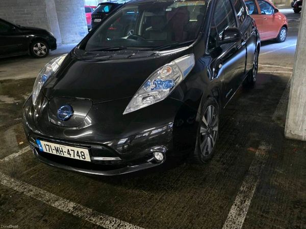 Nissan Leaf Hatchback, Electric, 2017, Black