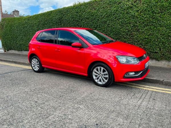 Volkswagen Polo Hatchback, Petrol, 2016, Red