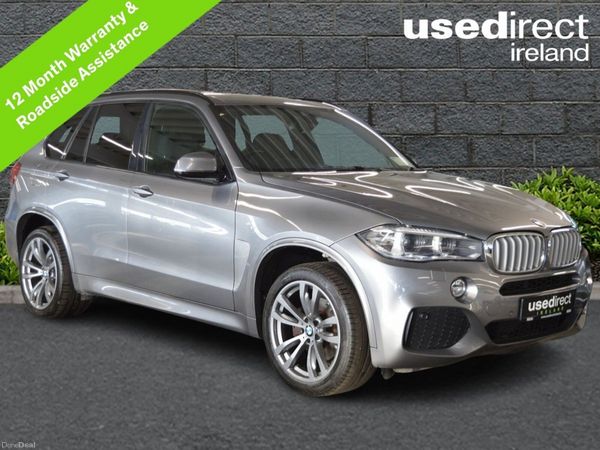 BMW X5 SUV, Petrol Plug-in Hybrid, 2017, Silver
