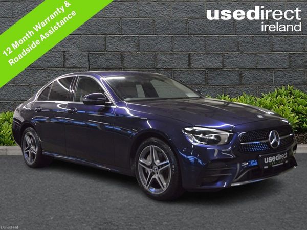 Mercedes-Benz E-Class Saloon, Petrol Plug-in Hybrid, 2022, Blue