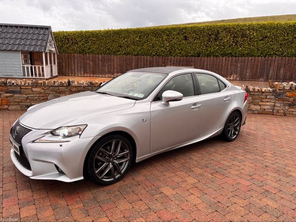 Lexus IS Saloon, Petrol Hybrid, 2014, Silver