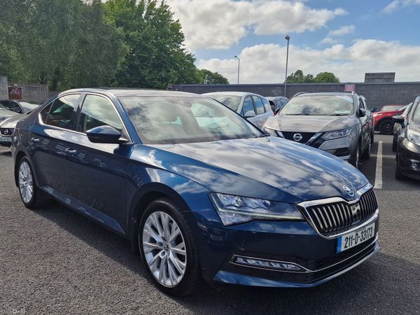 Skoda Superb Saloon, Diesel, 2021, Blue