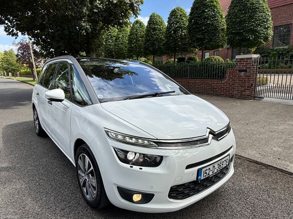 Citroen Grand C4 Picasso MPV, Petrol, 2015, White