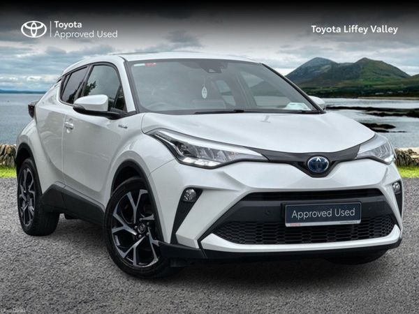 Toyota C-HR SUV, Petrol Hybrid, 2020, White