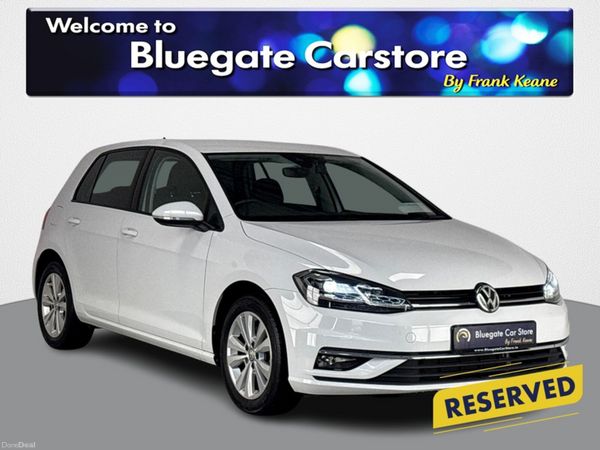 Volkswagen Golf Hatchback, Petrol, 2018, White