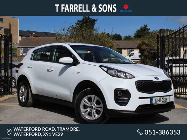 Kia Sportage Estate, Diesel, 2017, White